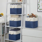 Foldable Linen Laundry Basket Six Colour Pairs | StorageOZ