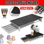 Grey Coffee Stand Kitchen Storage Organiser | StorageOZ