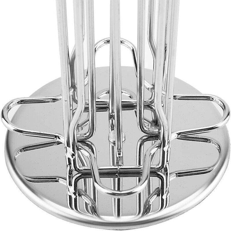 Silver Rotary Coffee Stand Kitchen Organiser | StorageOZ