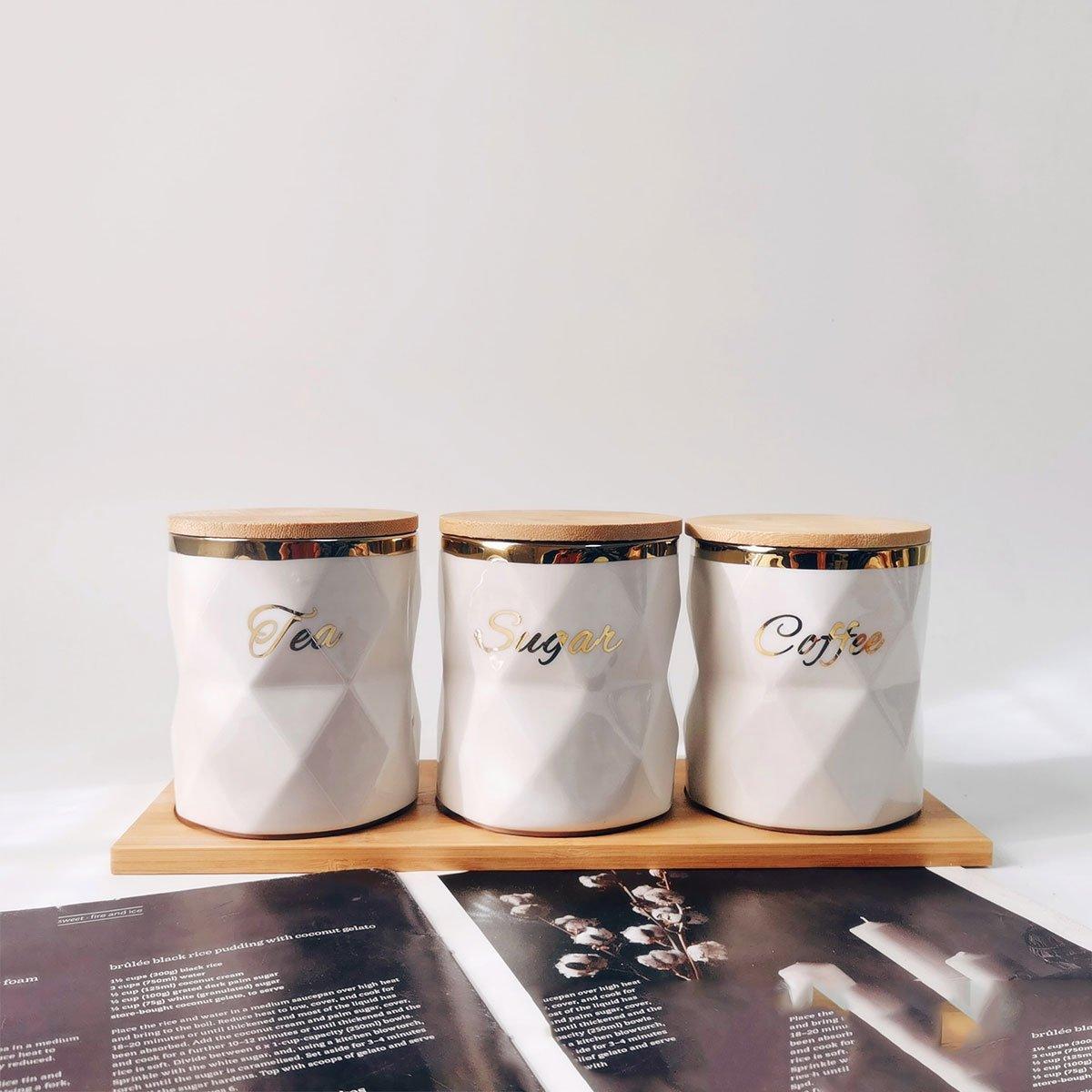 Canister Sets Two Colours Kitchen Organiser | StorageOZ