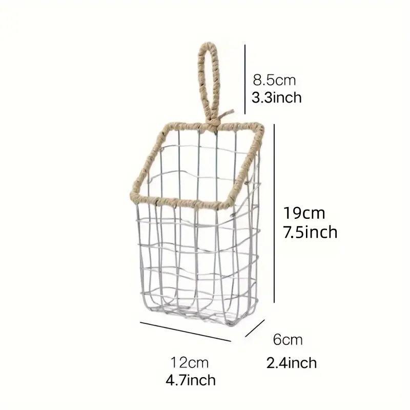 Nordic Wire Storage Basket in Two Sizes Set | StorageOZ