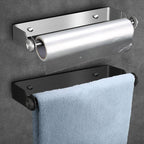 304 Steel Wall Paper Roll Holder Two Colours | StorageOZ