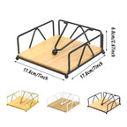 Iron Wood Napkin Holder in Three Colours | StorageOZ