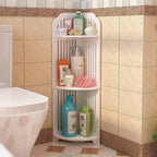 3 Tier Bathroom Corner Storage Shelf Rack | StorageOZ