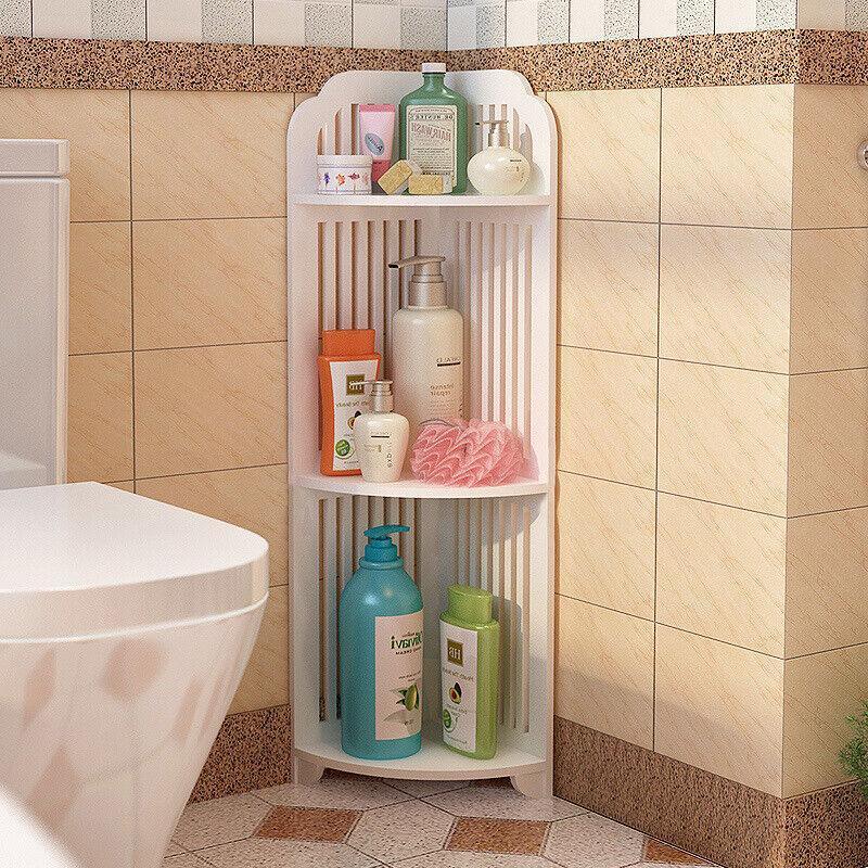 3 Tier Bathroom Corner Storage Shelf Rack | StorageOZ