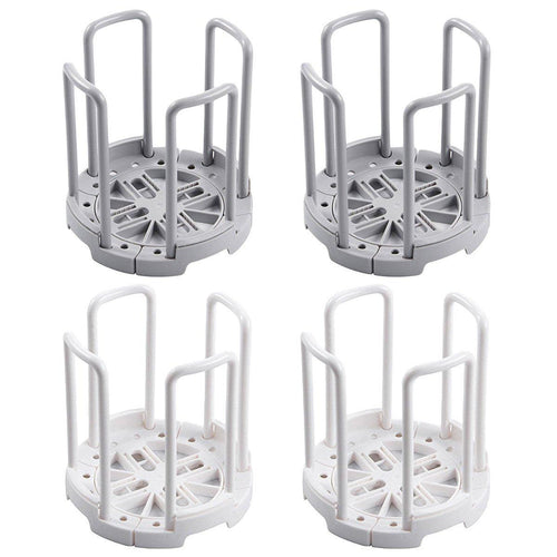 2 Pcs Retractable Bowl Drain Racks Two Colours | StorageOZ