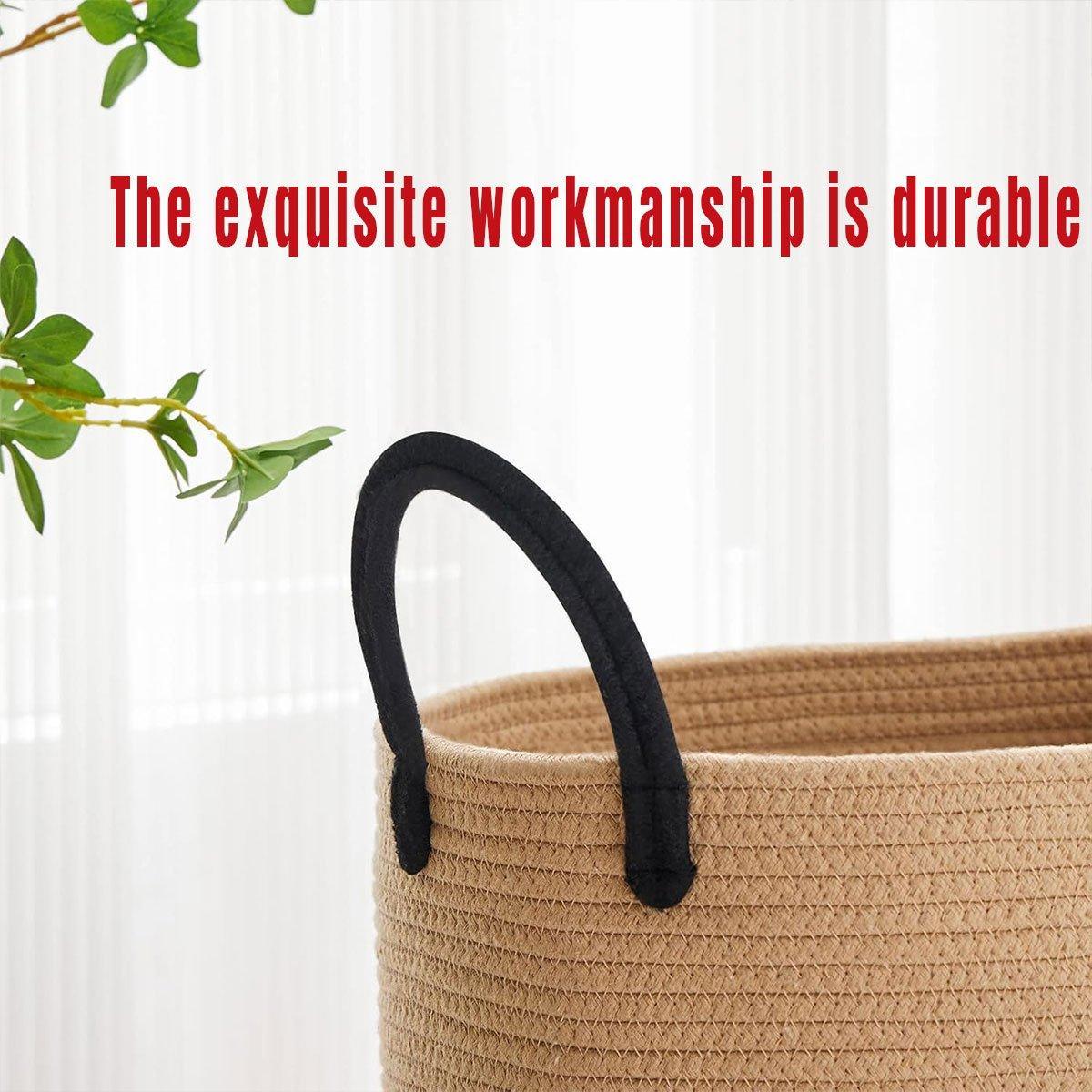 Cotton Rope Storage Basket Three Colourways | StorageOZ