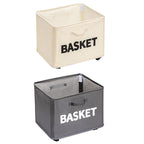 Rolling Collapsible Storage Basket Two Colours | StorageOZ