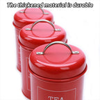 3 Pcs Sealed Kitchen Canister Jar Set Organiser | StorageOZ
