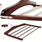 Hanging Wooden Trouser Rack for Wardrobe | StorageOZ