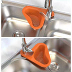 Swan Faucet Drain Basket Green or Orange | StorageOZ
