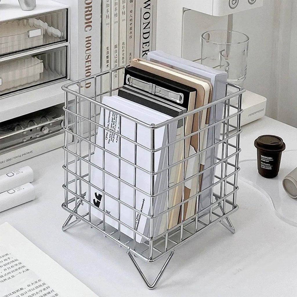 Wrought Iron Storage Basket in Two Colours | StorageOZ