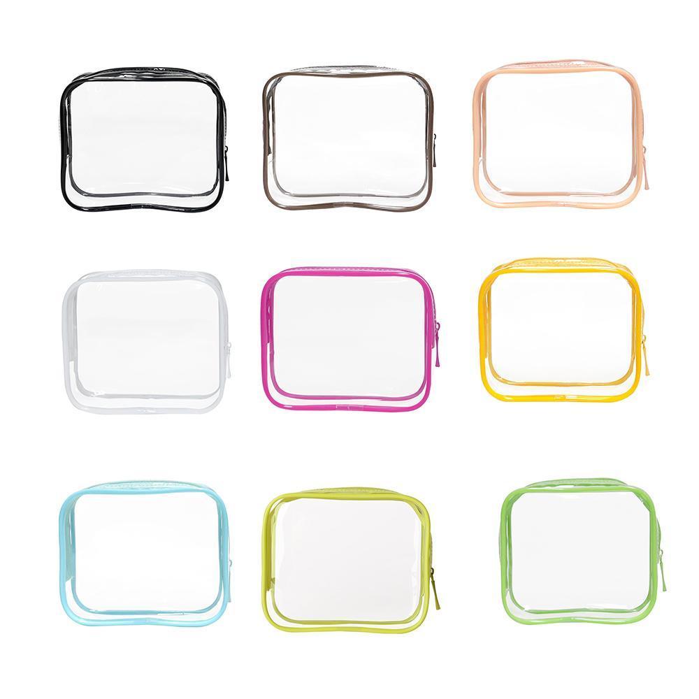 4 Pcs PVC Cosmetic Storage Bags Nine Colours | StorageOZ