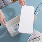 Cable Management Box with Lid in Two Sizes | StorageOZ