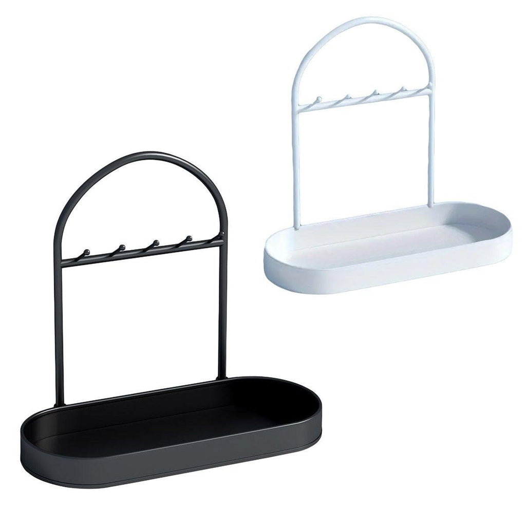 Entryway Key Hanger Rack in Black or White | StorageOZ