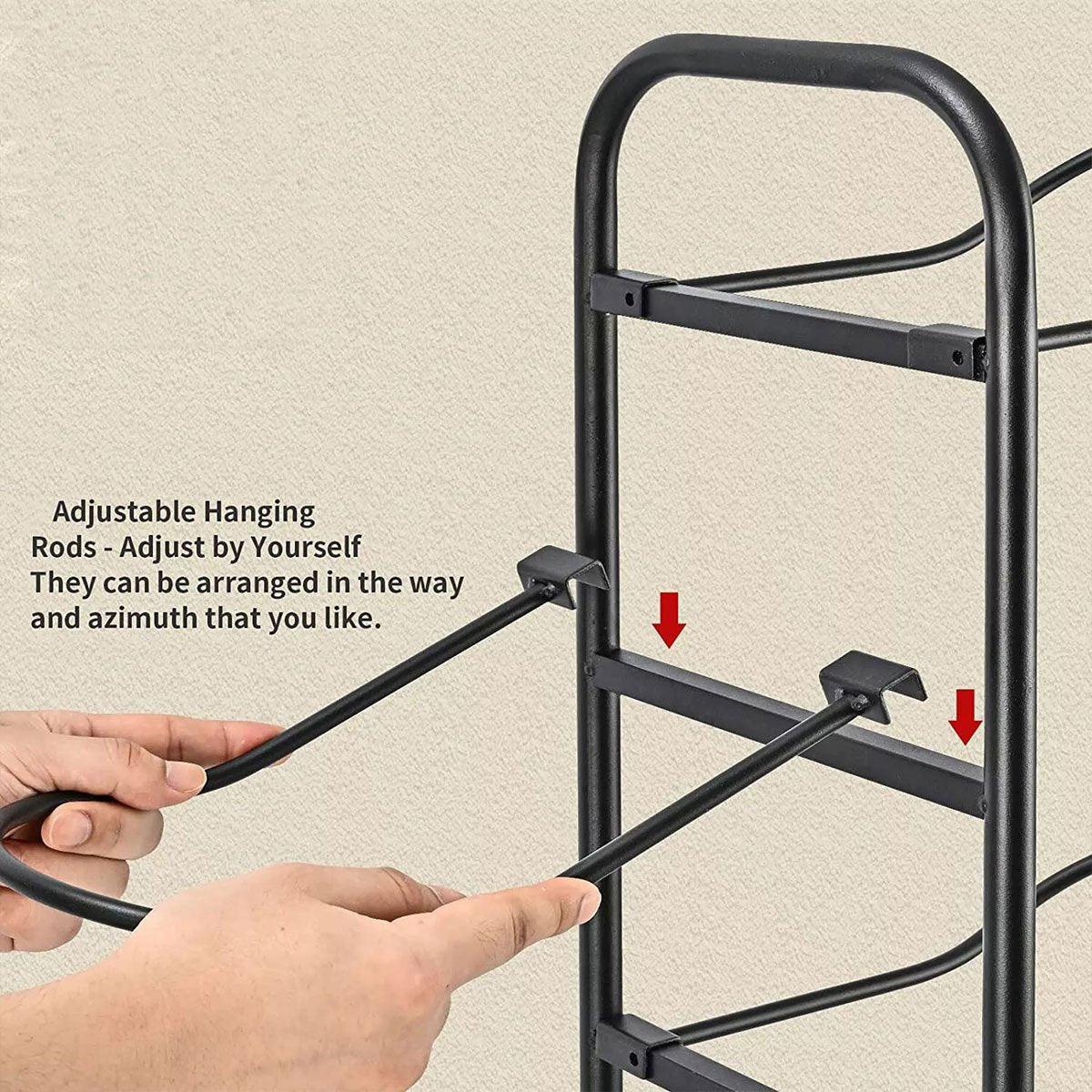 Multi Layer Basketball Storage Rack Iron Frame | StorageOZ