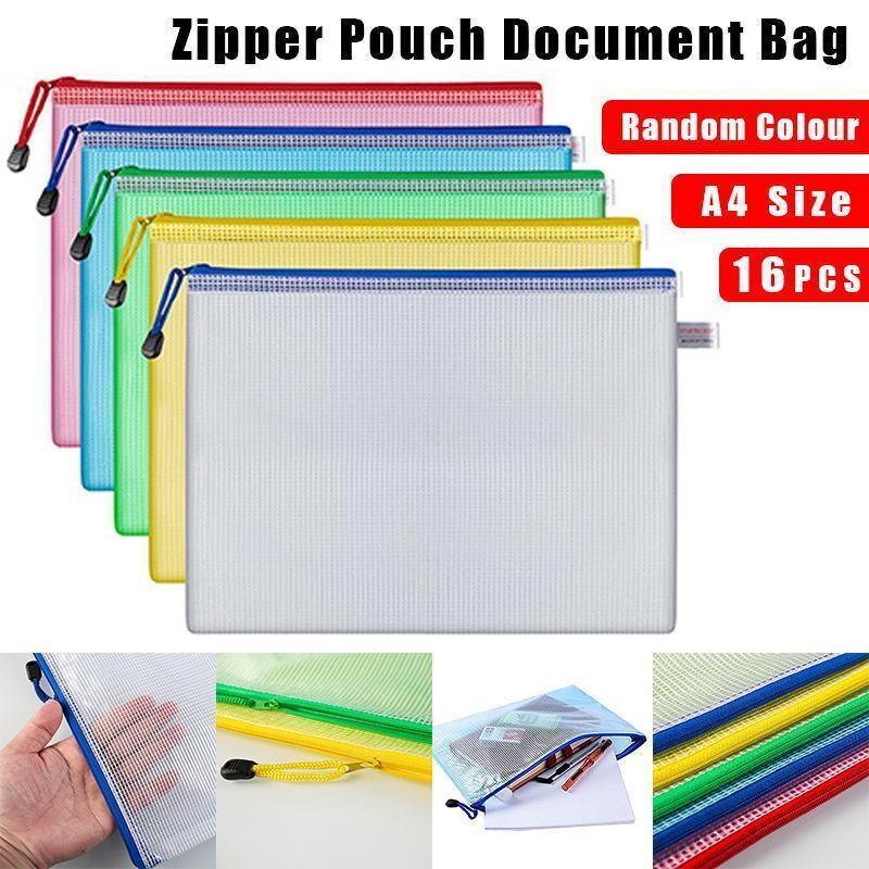 16 Pcs A4 Document Bags Desk Organiser Set | StorageOZ