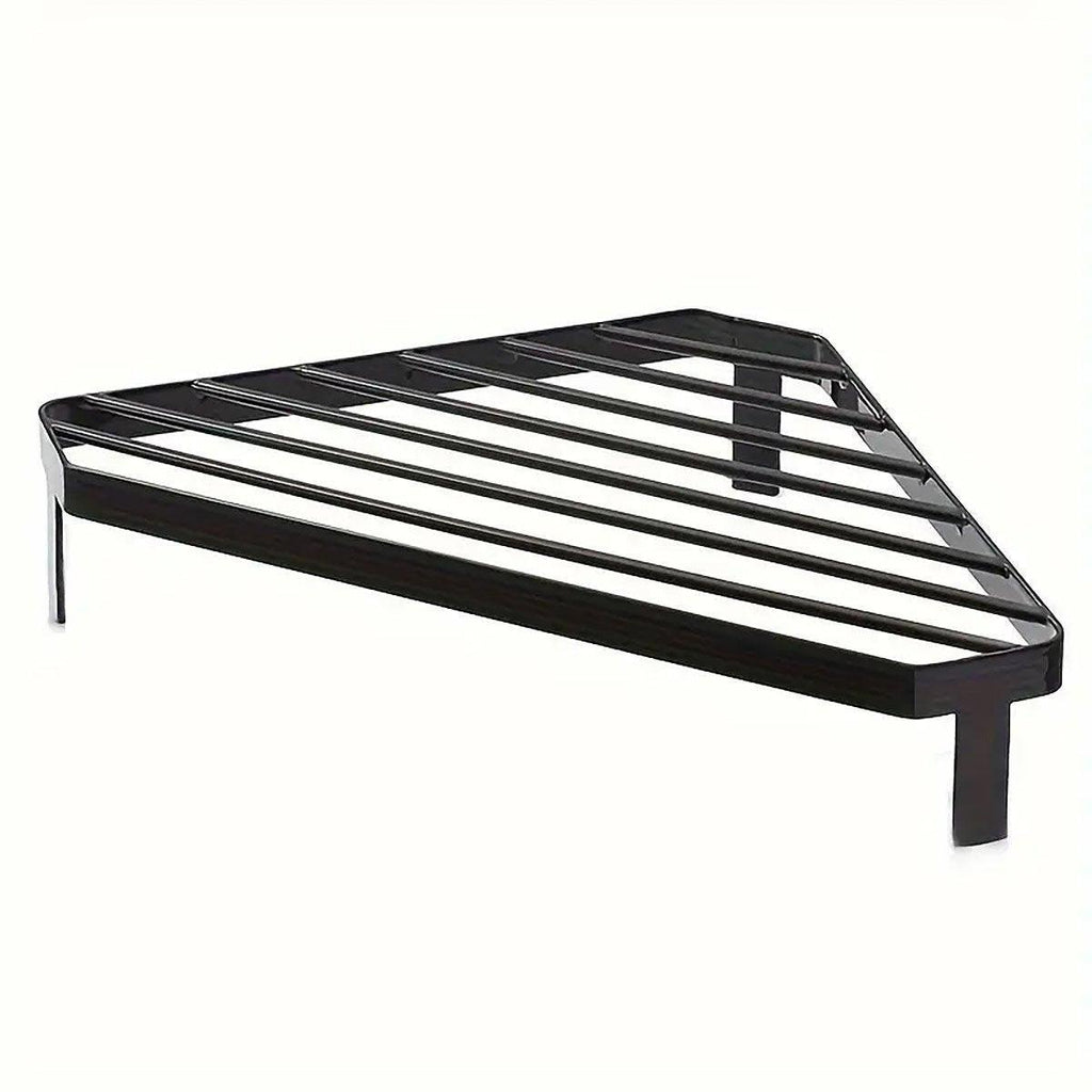 Metal Triangle Corner Kitchen Shelf Two Colours | StorageOZ