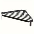 Metal Triangle Corner Kitchen Shelf Two Colours | StorageOZ