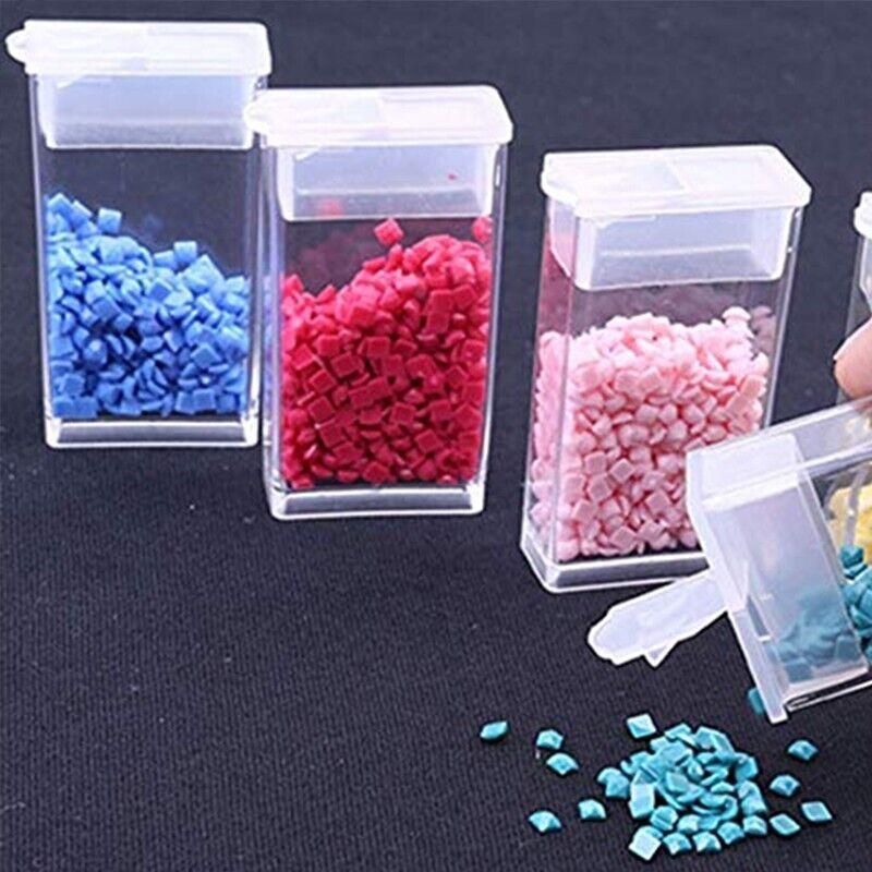 64 Grid Clear Plastic Craft Storage Box Case | StorageOZ
