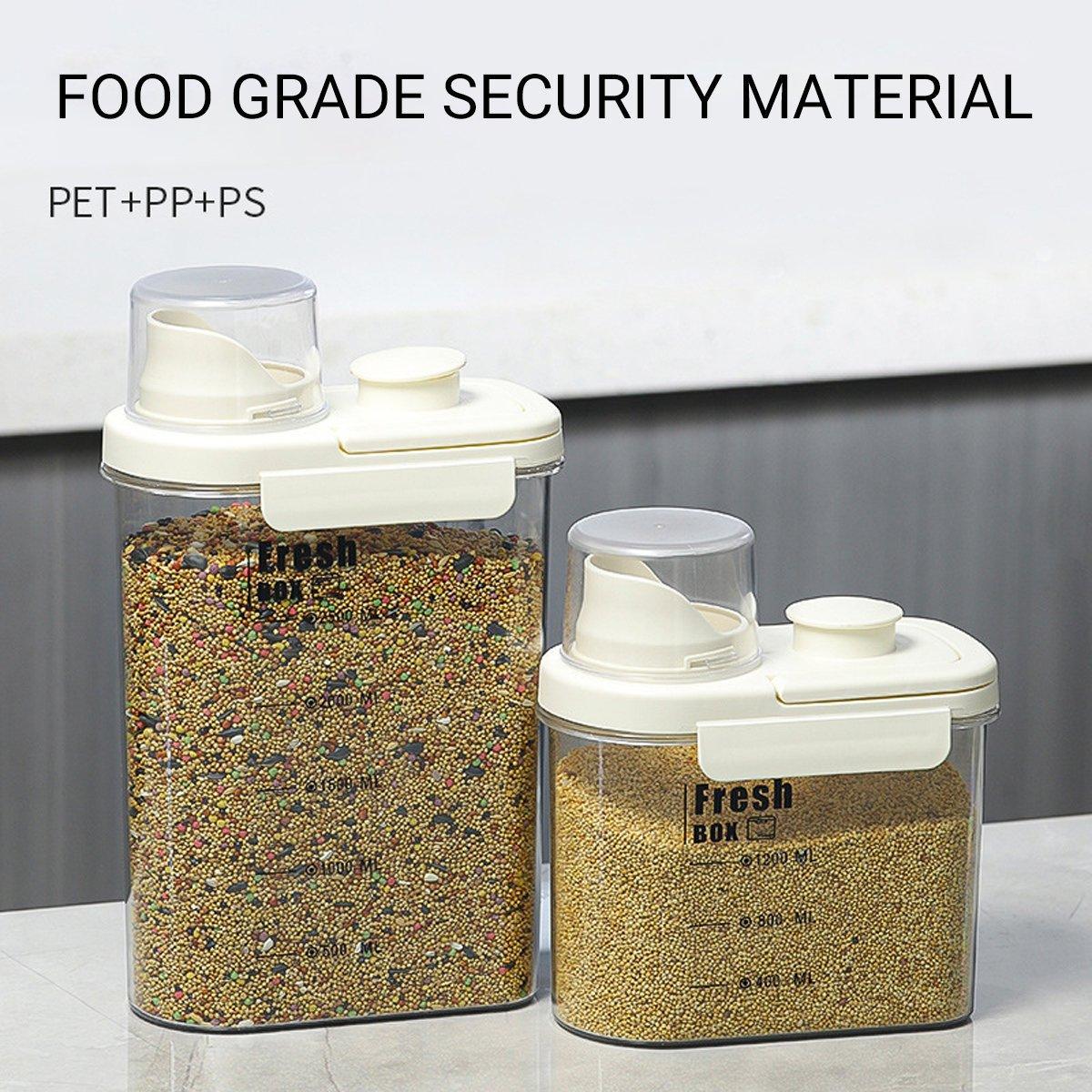 Food Containers Two Sizes Kitchen Organiser | StorageOZ