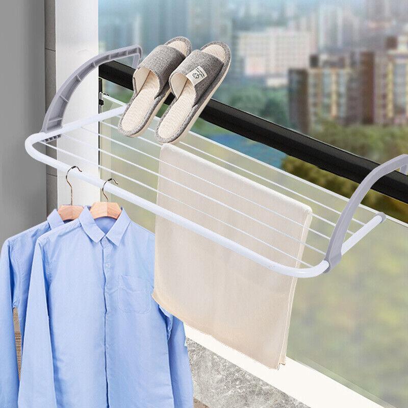 6 Rail Hanging Laundry Drying Rack Airer | StorageOZ
