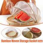 Bamboo Mesh Storage Basket in Three Sizes | StorageOZ