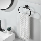 Towel Rings Two Colours Bath Organiser Set | StorageOZ