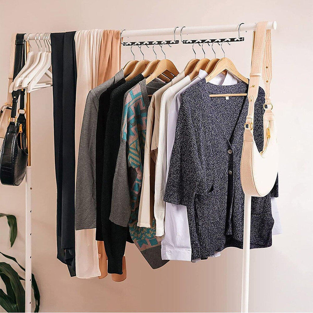 Metal Swivel Space Saving Hangers Four Packs | StorageOZ