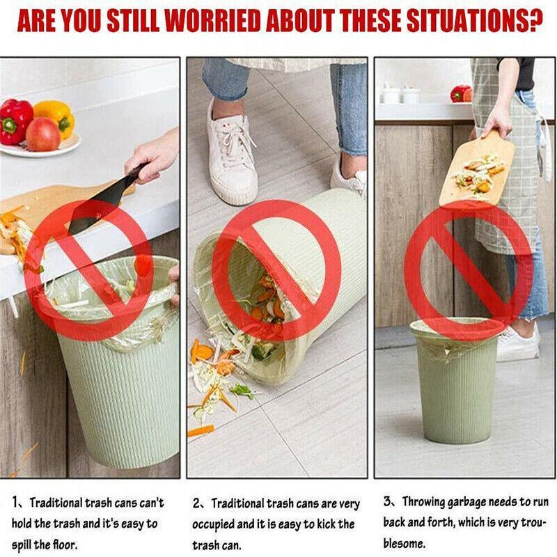 Foldable Cabinet Door Trash Bin Organiser | StorageOZ