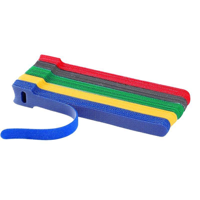 100 Pcs Reusable Cable Ties Two Colour Packs | StorageOZ