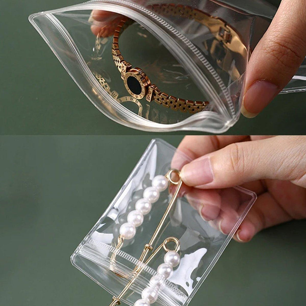 100 Pcs Jewellery Bags Several Sizes Organiser | StorageOZ