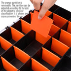 Compartment Plastic Parts Box in Six Sizes | StorageOZ