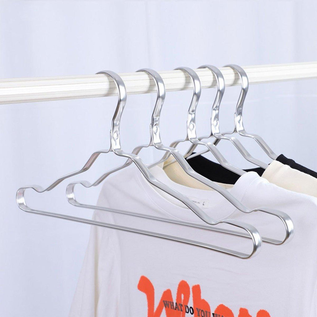10 Pcs Aluminium Clothes Hangers Two Colours | StorageOZ