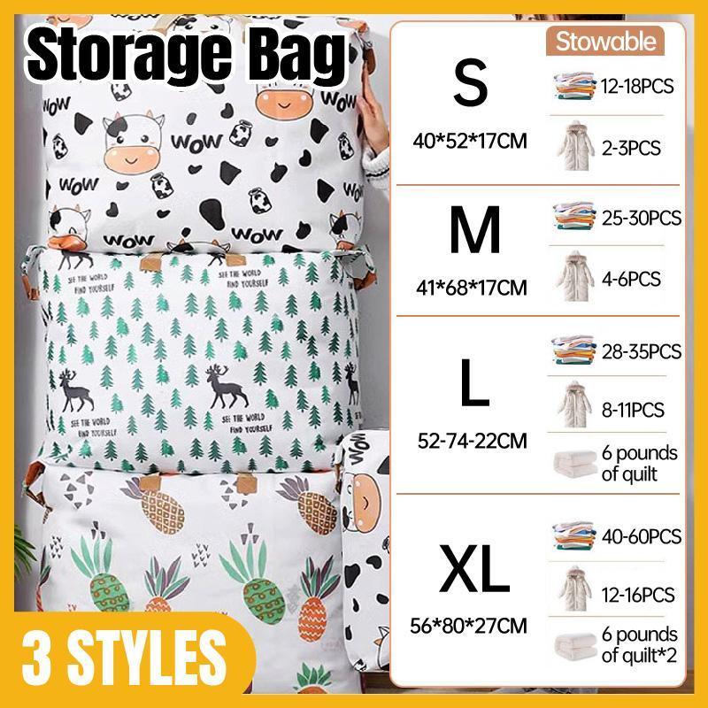 Waterproof Quilt Storage Bag Three Prints | StorageOZ