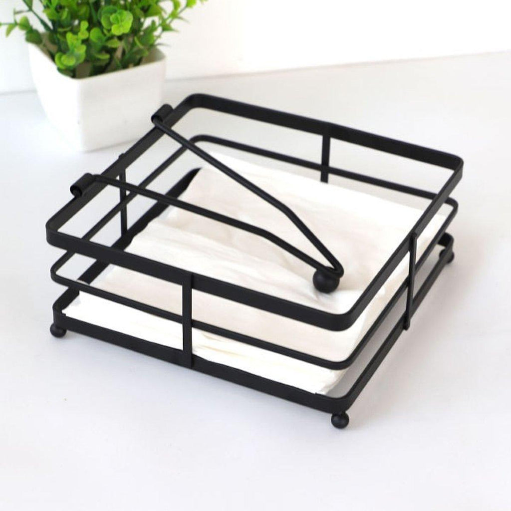 Black Paper Holder Kitchen Storage Organiser | StorageOZ
