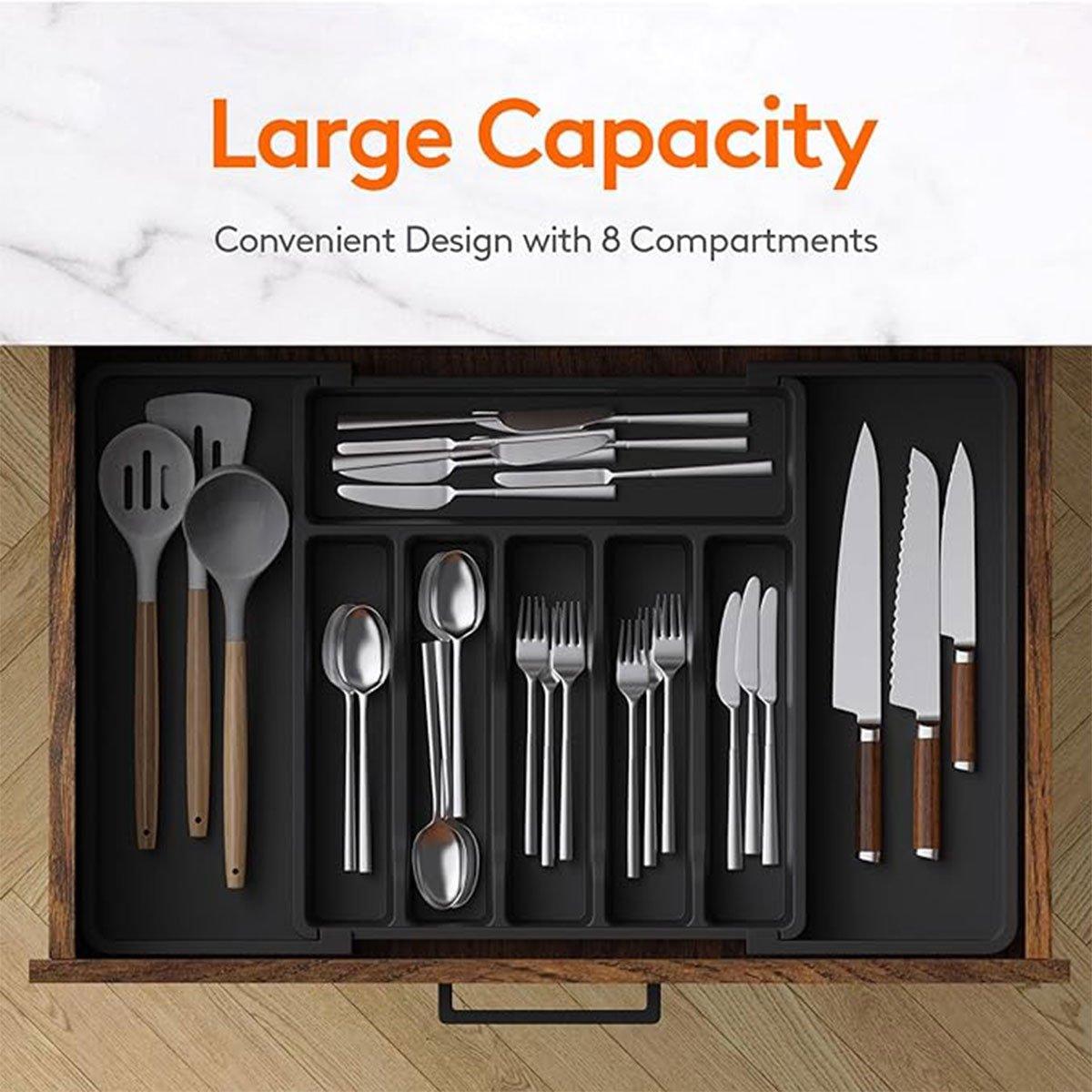 Expandable Kitchen Utensil Tray Organiser | StorageOZ
