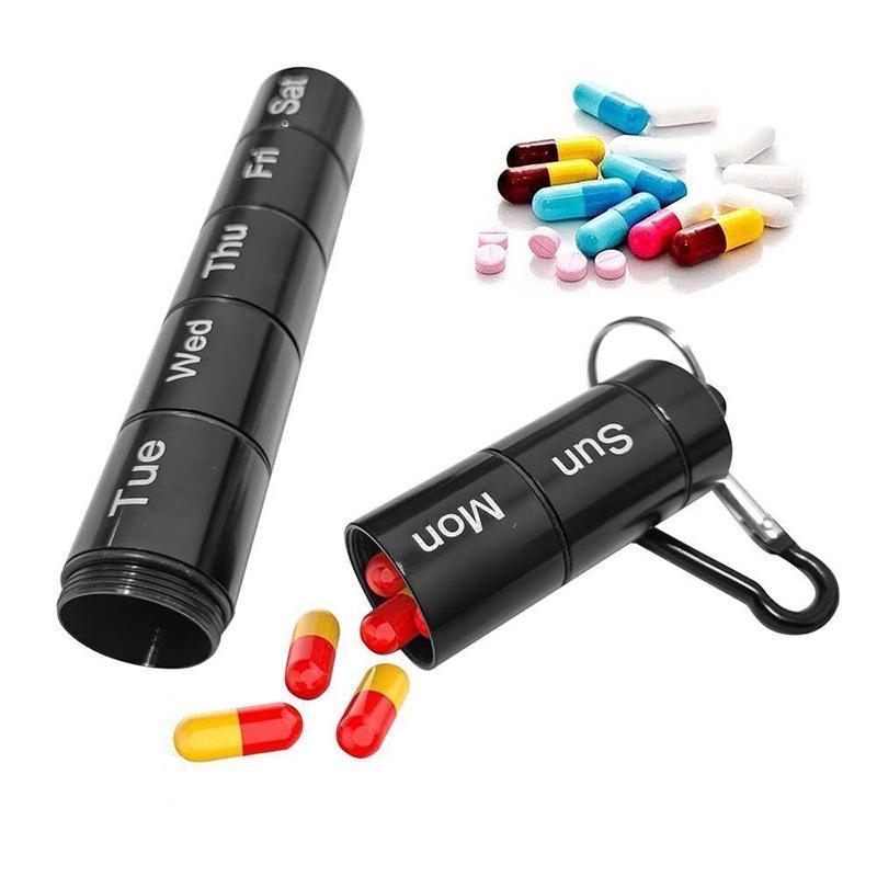 Pill Boxes Several Colours Medicine Organiser | StorageOZ