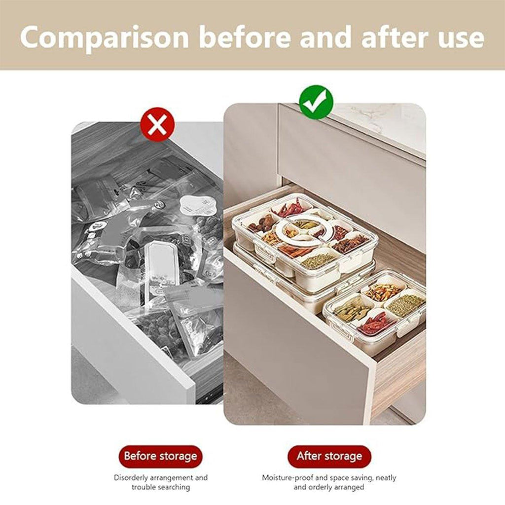 Airtight Spice Storage Box in Two Size Options | StorageOZ