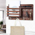 Wood Look Wall Shelf Storage Organiser Set | StorageOZ