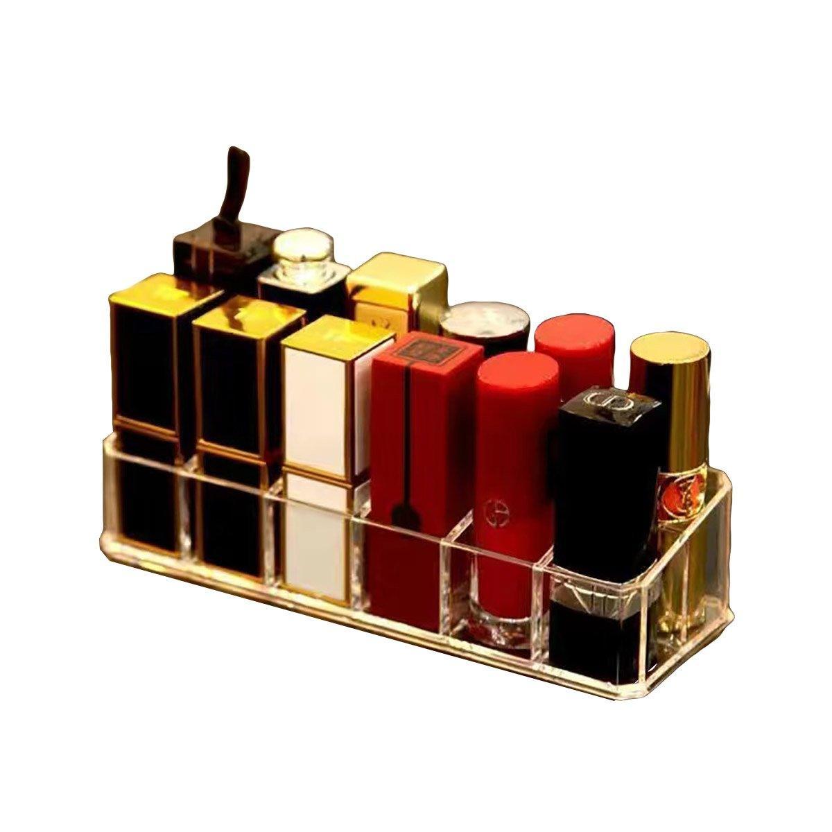 Clear Multi Grid Desktop Storage Box Organiser | StorageOZ