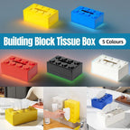 Building Block Tissue Box in Five Colours | StorageOZ