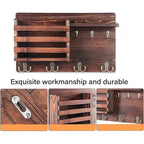 Wood Look Wall Shelf Storage Organiser Set | StorageOZ