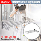 Accordion Steel Drying Rack Two Lengths Set | StorageOZ