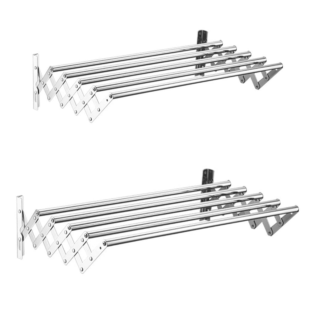 Accordion Steel Drying Rack Two Lengths Set | StorageOZ