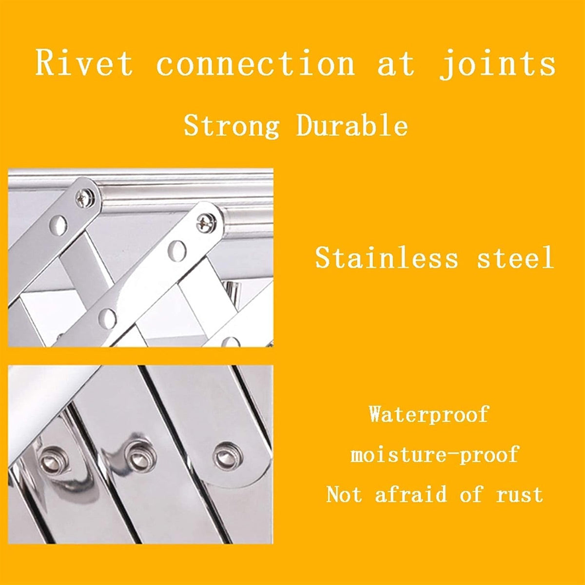 Accordion Steel Drying Rack Two Lengths Set | StorageOZ