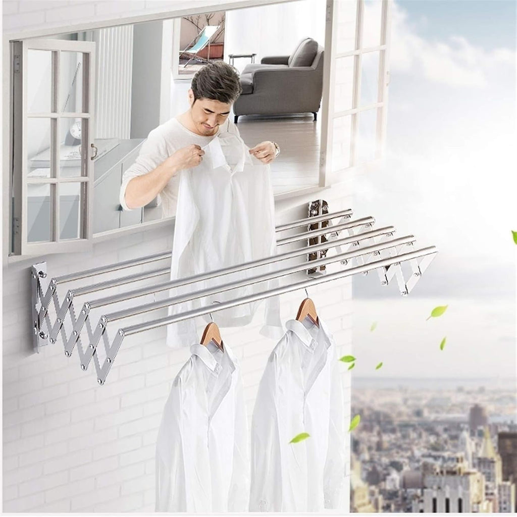 Accordion Steel Drying Rack Two Lengths Set | StorageOZ