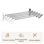 Accordion Steel Drying Rack Two Lengths Set | StorageOZ
