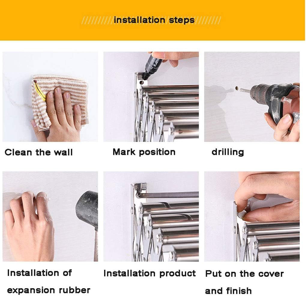 Accordion Steel Drying Rack Two Lengths Set | StorageOZ