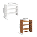 3 Tier Bamboo Desktop Shelf Two Sizes Set | StorageOZ